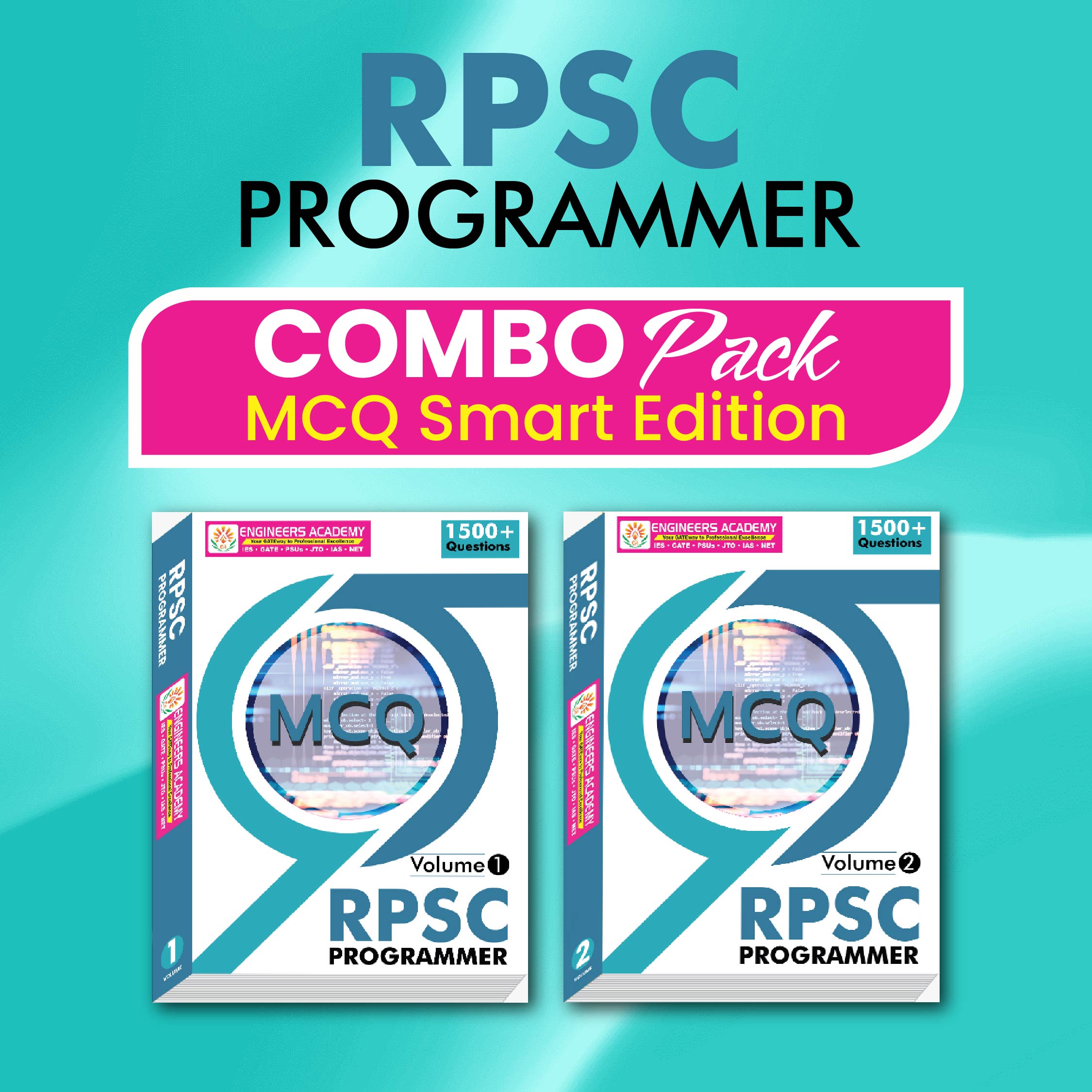RPSC Programmer Combo Pack MCQ Volume - 1 & 2